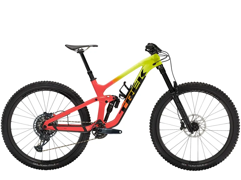 Trek Slash 9.8 GX 2022 Carbon Mountain Bike Radioactive Coral to