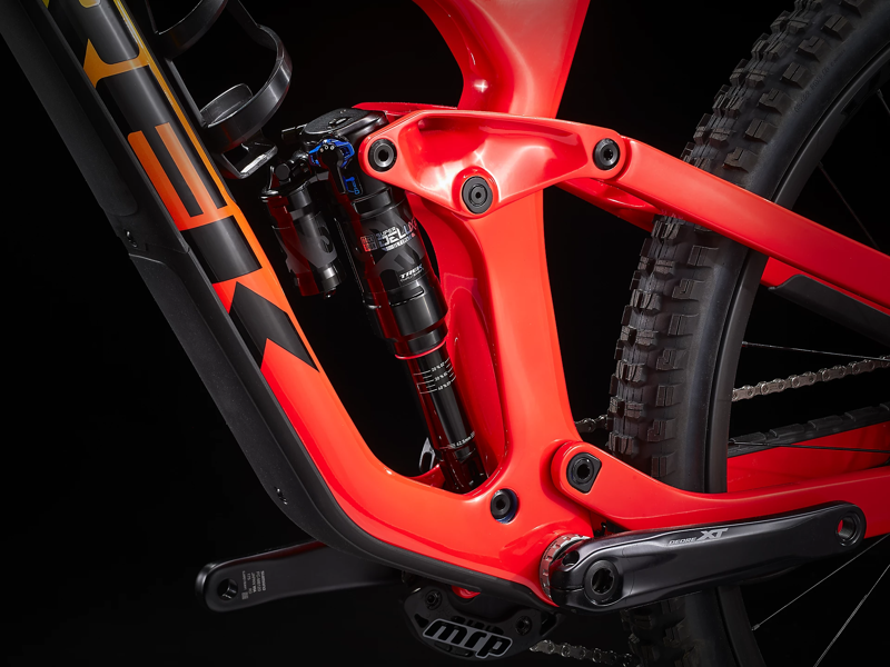 Trek Slash 9.8 XT 2022 Carbon Mountain Bike Radioactive Coral to Yellow Fade-7