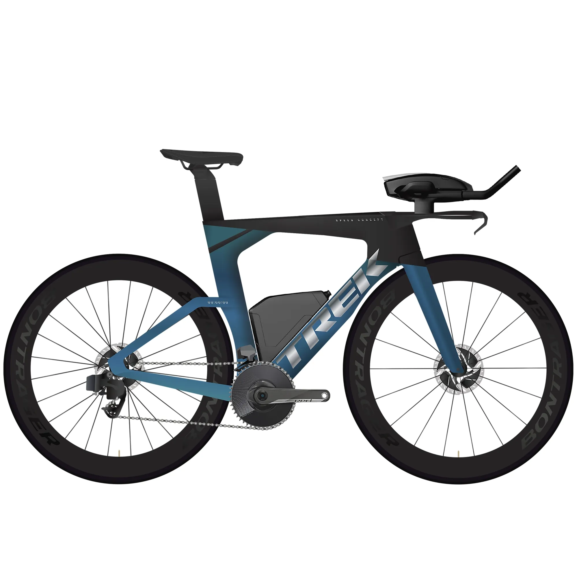 Trek Speed Concept SLR Etap 2022 Triathlon Bike Mulsanne Blue/T