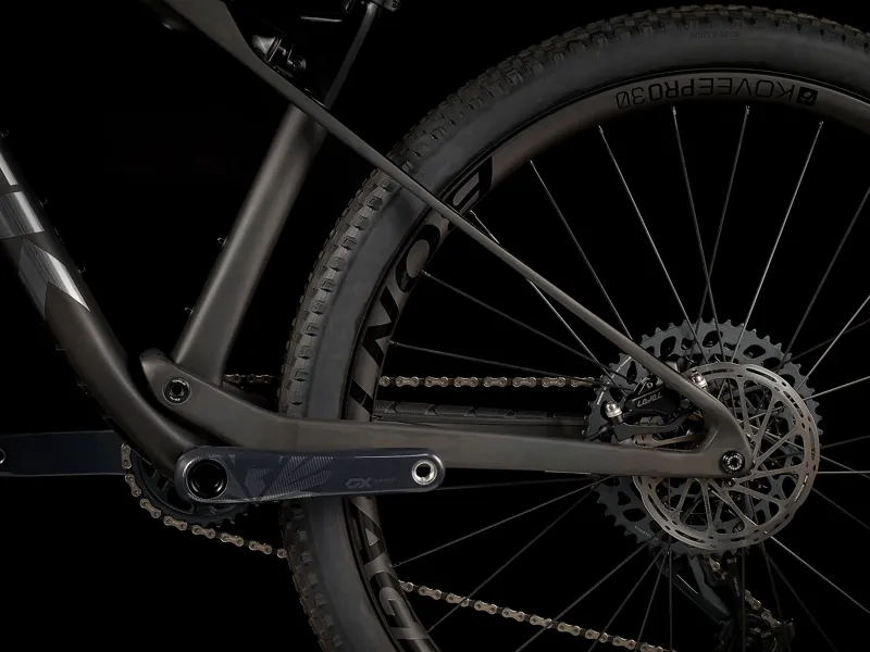 Trek Supercaliber 9.8 GX 2022 Mountain Bikes Matte Raw Carbon/Gloss Trek Black-2