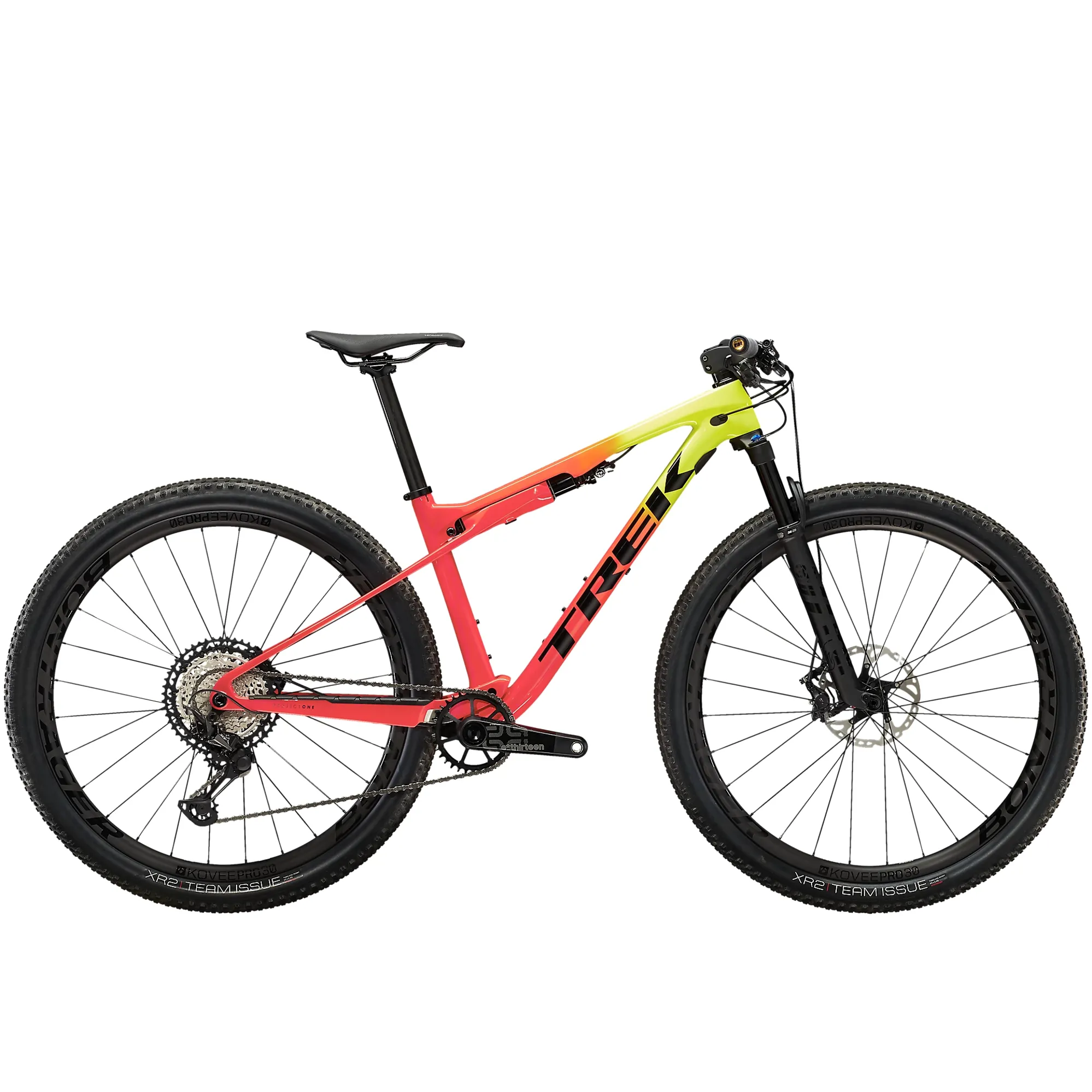 Trek Supercaliber 9.8 XT 2022 Carbon Mountain Bike Radioactive Ye