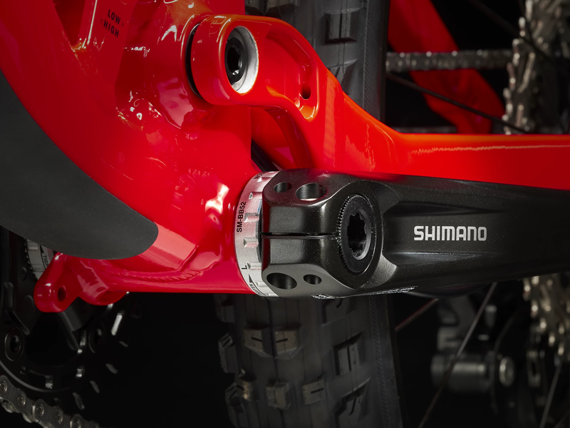 Trek Top Fuel 5 Deore 2022 XC Mountain Bike Radioactive Red-2