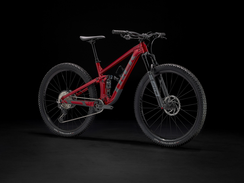 Trek Top Fuel 8 XT 2022 XC Mountain Bike Crimson-1