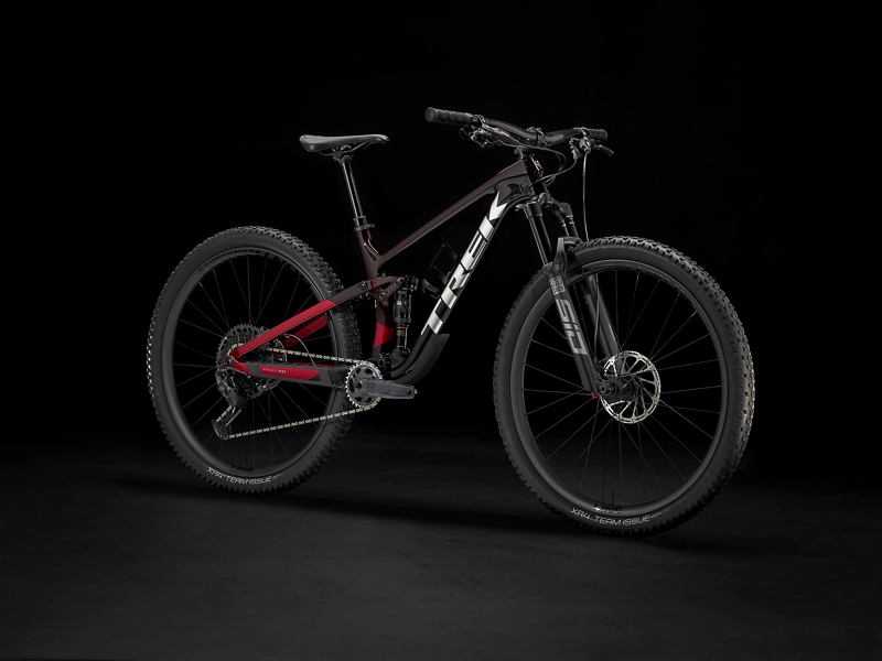 Trek Top Fuel 9.8 GX 2022 Carbon Mountain Bike Carbon Red Smoke/Trek Black-1