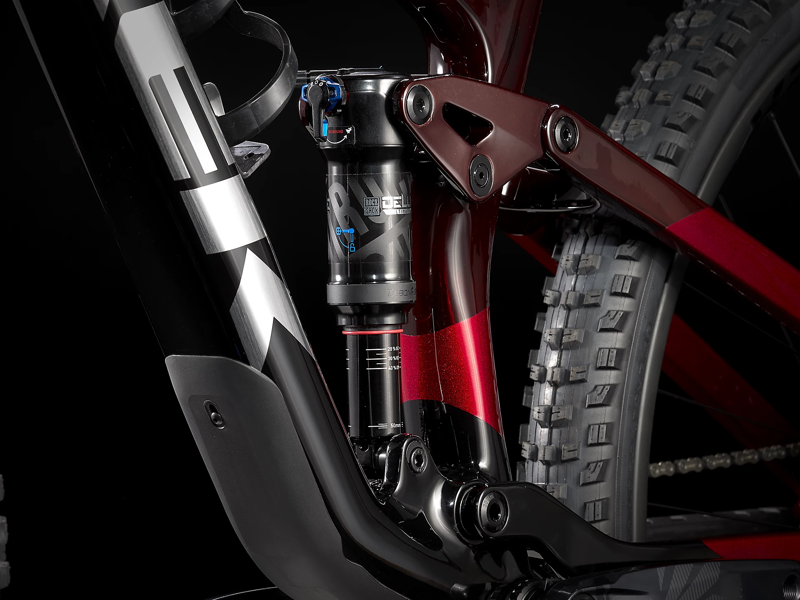 Trek Top Fuel 9.8 GX AXS 2022 Carbon Mountain Bike Carbon Red Smoke/Trek Black-7