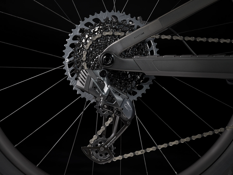 Trek Top Fuel 9.8 GX AXS 2022 Carbon Mountain Bike Matte Raw Carbon-8