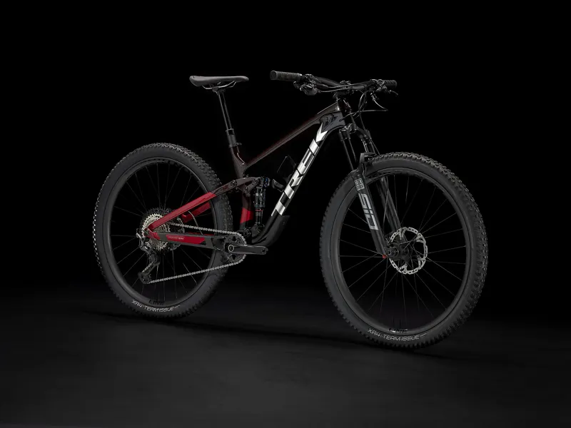 Trek Top Fuel 9.8 XT 2022 XC Carbon Mountain Bike Carbon Red Smoke/Trek Black-1