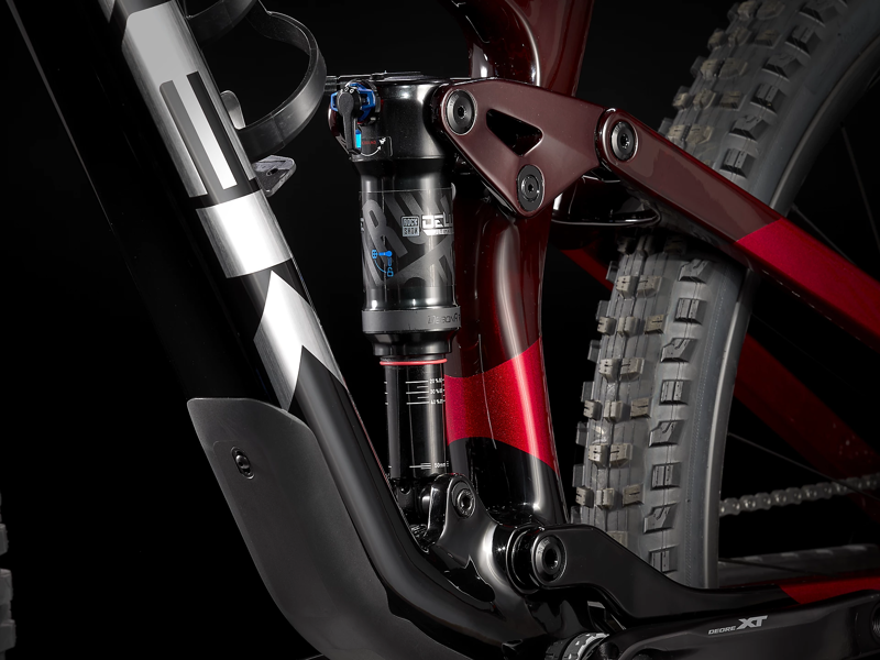 Trek Top Fuel 9.8 XT 2022 XC Carbon Mountain Bike Carbon Red Smoke/Trek Black-7