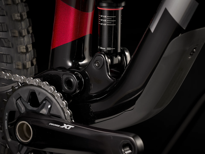 Trek Top Fuel 9.8 XT 2022 XC Carbon Mountain Bike Carbon Red Smoke/Trek Black-5