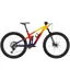Trek Top Fuel 9.8 XT 2022 XC Carbon Mountain Bike Marigold to Red to Purple Abyss Fade