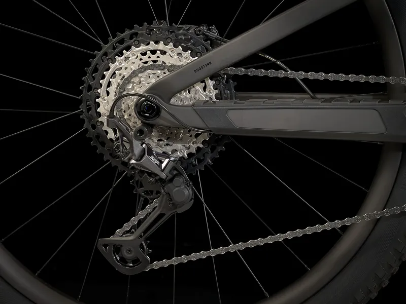 Trek Top Fuel 9.8 XT 2022 XC Carbon Mountain Bike Matte Raw Carbon-8