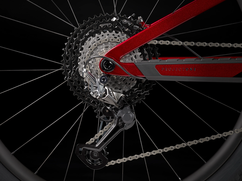 Trek Top Fuel 9.9 XTR 2022 Carbon Full Suspension Mountain Bike Carbon Red Smoke/Trek Black-8