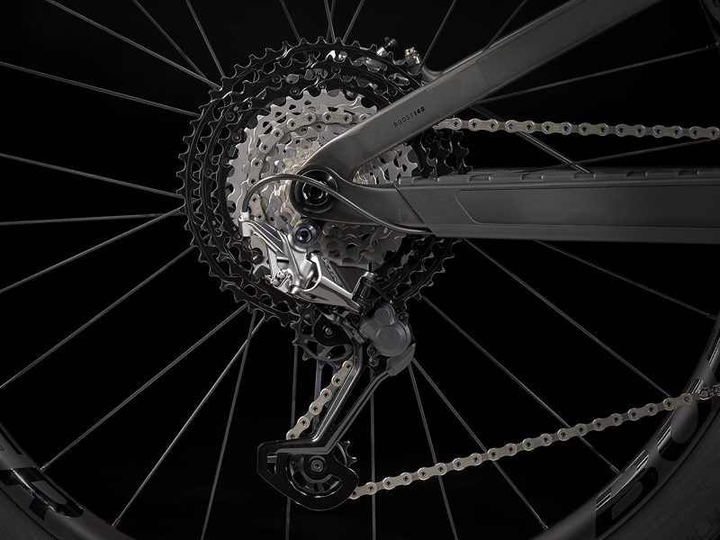 Trek Top Fuel 9.9 XTR 2022 Carbon Full Suspension Mountain Bike Matte Raw Carbon-8