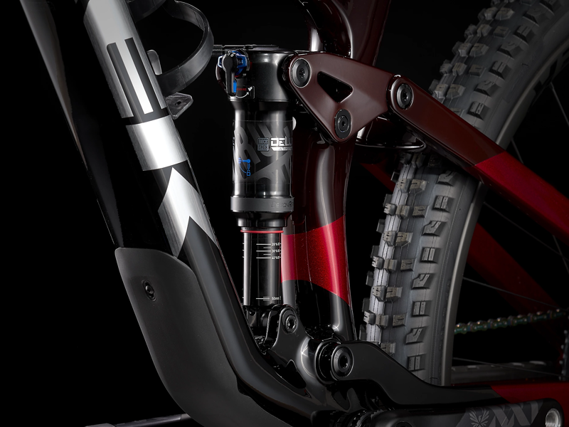 Trek Top Fuel 9.9 XX1 AXS 2022 Carbon Full Suspension Mountain Bike Carbon Red Smoke/Trek Black-7