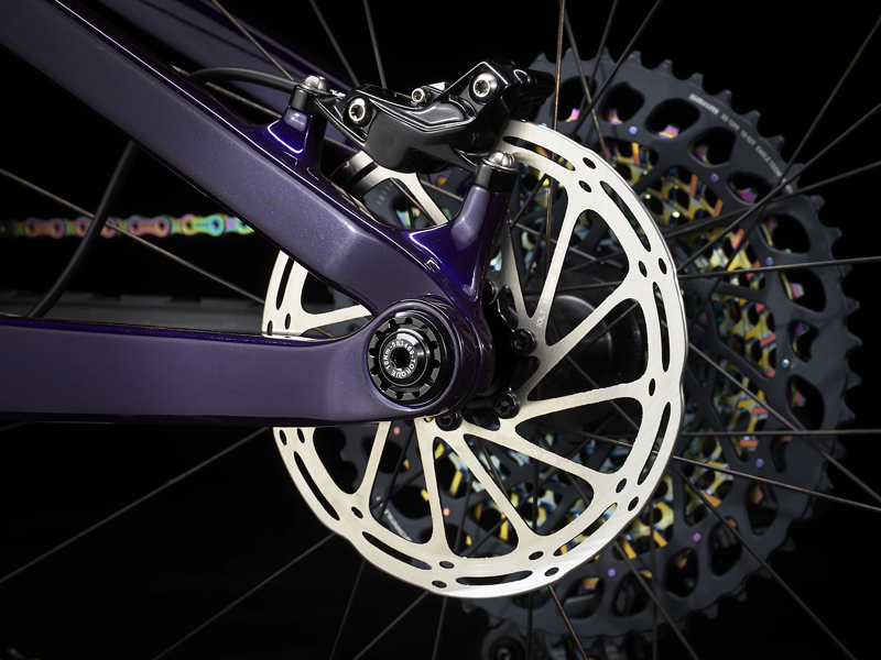 Trek Top Fuel 9.9 XX1 AXS 2022 Carbon Full Suspension Mountain Bike Marigold to Red to Purple Abyss Fade-4