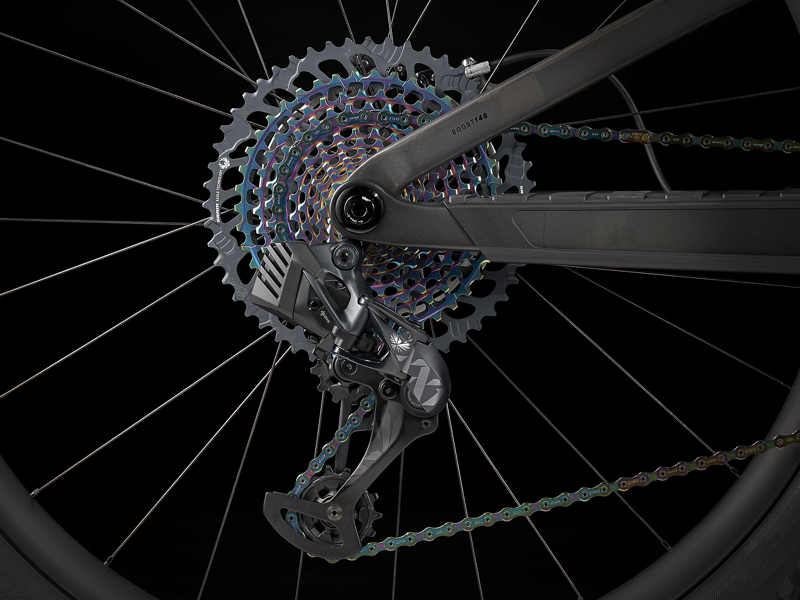 Trek Top Fuel 9.9 XX1 AXS 2022 Carbon Full Suspension Mountain Bike Matte Raw Carbon-8