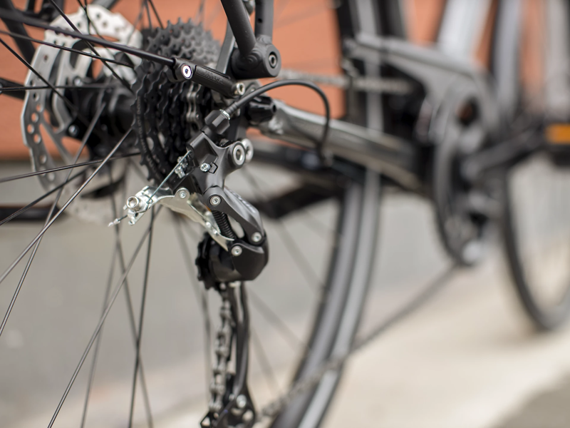 Trek Verve 2 Equipped Lowstep 2022 Hybrid Bike Lithium Grey-9