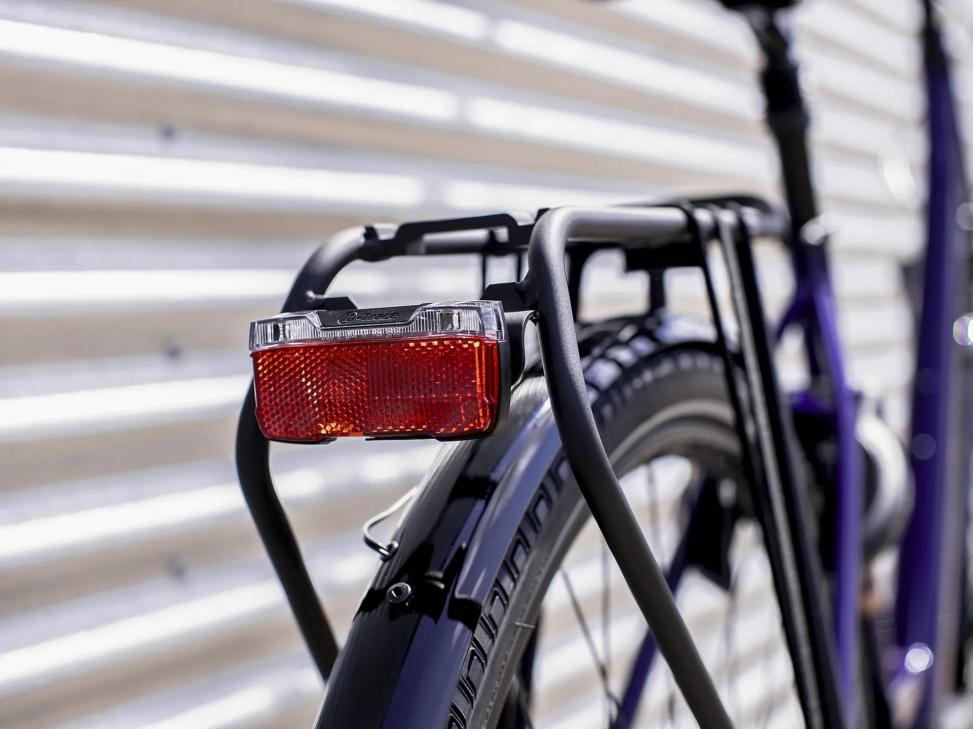 Trek Verve Equipped Lowstep 2022 Hybrid Bike Purple Abyss - Main Image