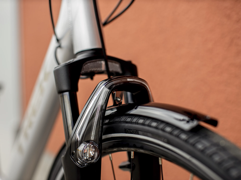 Trek Verve 3 Equipped Lowstep 2022 Hybrid Bike Quicksilver-1