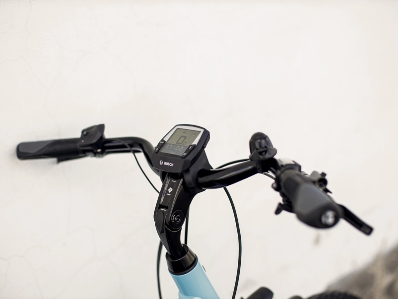 Trek Verve+ 2 Lowstep 2022 300WH Electric Hybrid Bike Azure-5