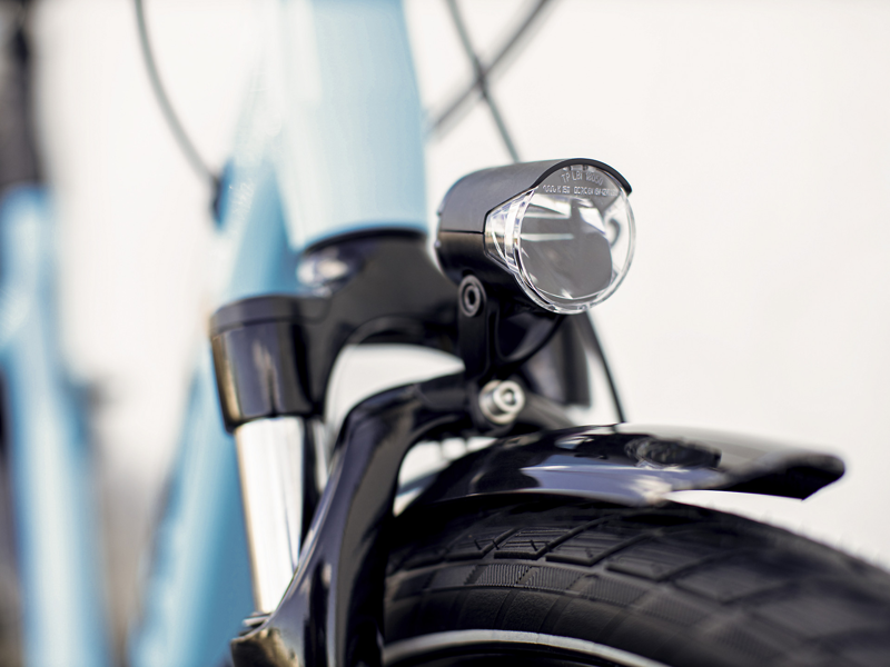 Trek Verve+ 2 Lowstep 2022 300WH Electric Hybrid Bike Azure-3