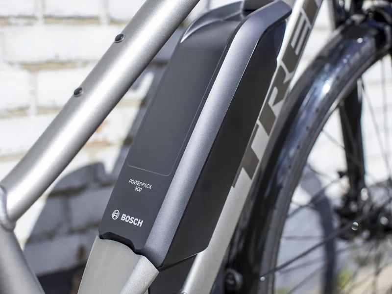 Trek Verve+ 2 Stagger 2022 300WH Electric Hybrid Bike Matte Gunmetal-3