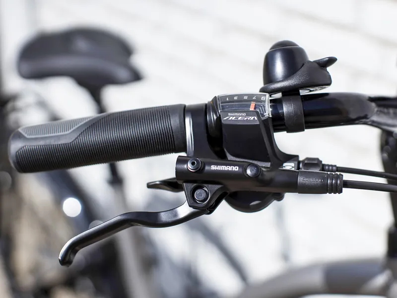 Trek Verve+ 2 Stagger 2022 300WH Electric Hybrid Bike Matte Gunmetal-8