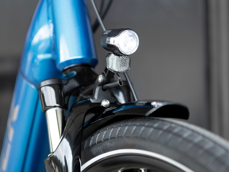 Trek Verve+ 3 Lowstep 2022 Electric Bike Alpine Blue-6