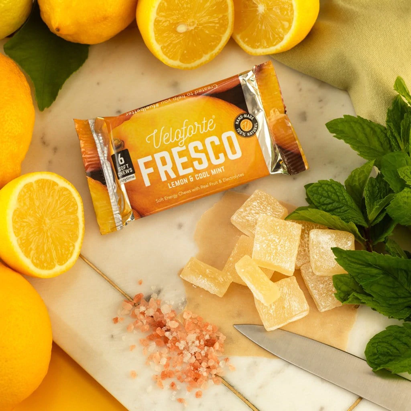 Veloforte Fresco Energy Chews - Lemon and Cool Mint - Vegan Friendly-6