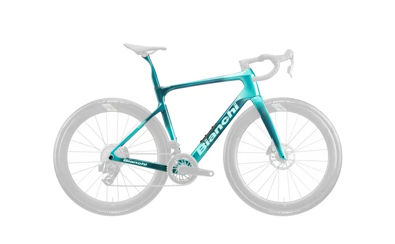 Bianchi Infinito Pro Frameset Metallic Celeste Dark Turquoise