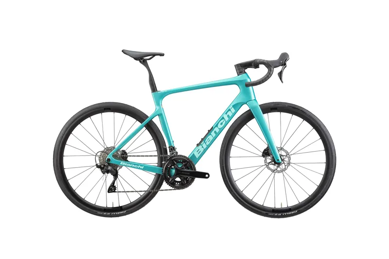 Bianchi Infinito Shimano 105 Mec 12S Metallic Celeste