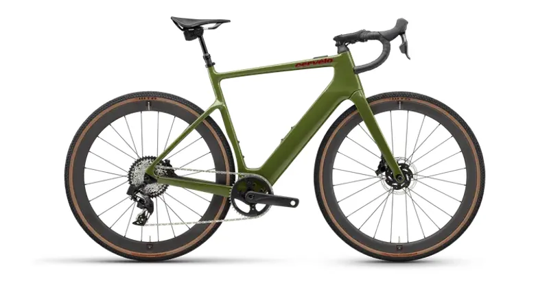 Cervelo Rouvida Force XPLR AXS 1 Gravel Expedition Green