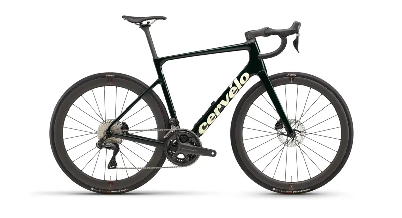 Cervelo Caledonia-5 Ultegra Di2 Emerald/Cream