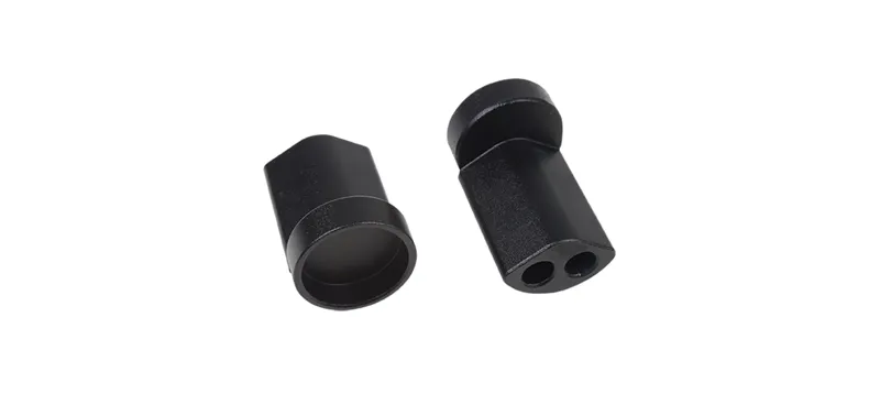 Bontrager Race Lite Ergo IsoZone Bar End Adapters in Black