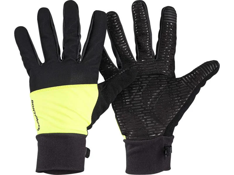 Bontrager Circuit Windshell Cycling Gloves Radioactive Yellow