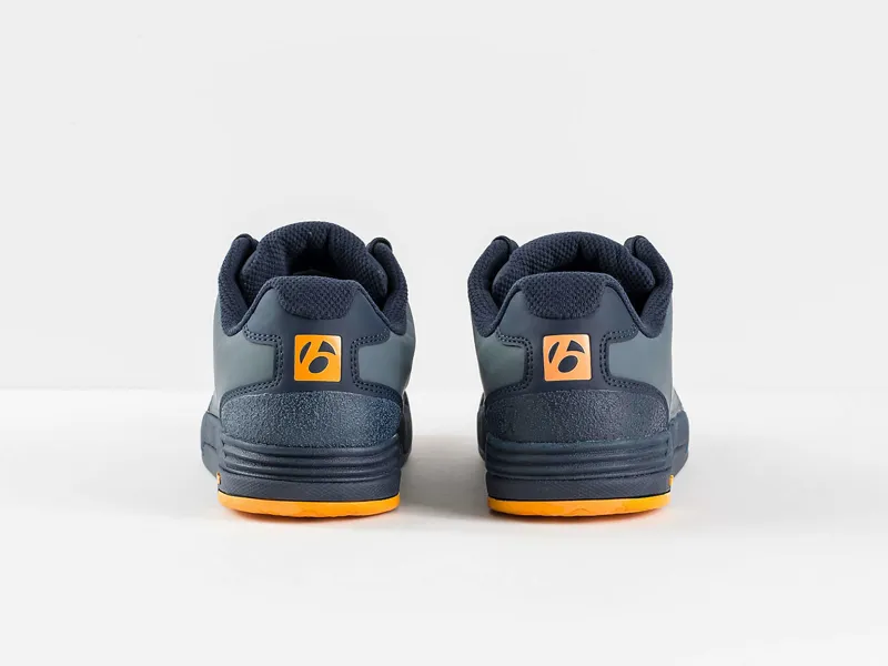 Bontrager Flatline Mountain Bike Shoe Battleship Blue/Marigold-5