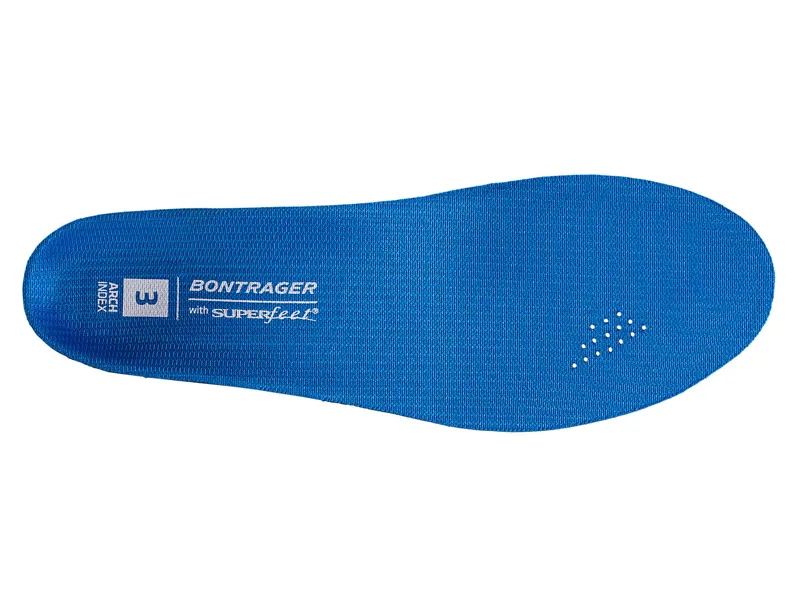Bontrager inForm BioDynamic Insole High in Blue-1