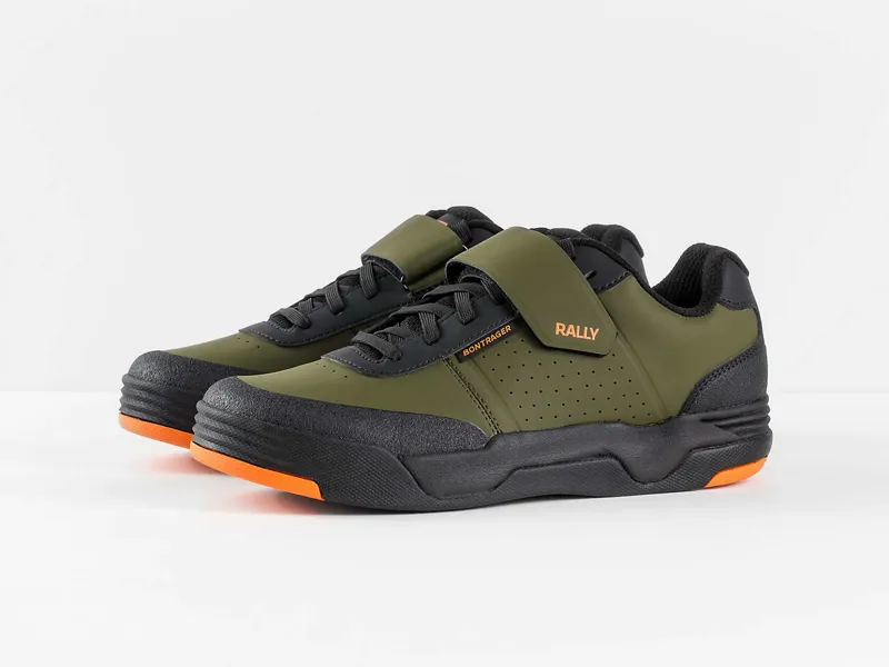 Bontrager Rally Mountain Bike Shoes Olive Grey-3