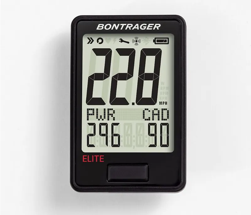 Bontrager RIDEtime Elite Cycling Computer Black