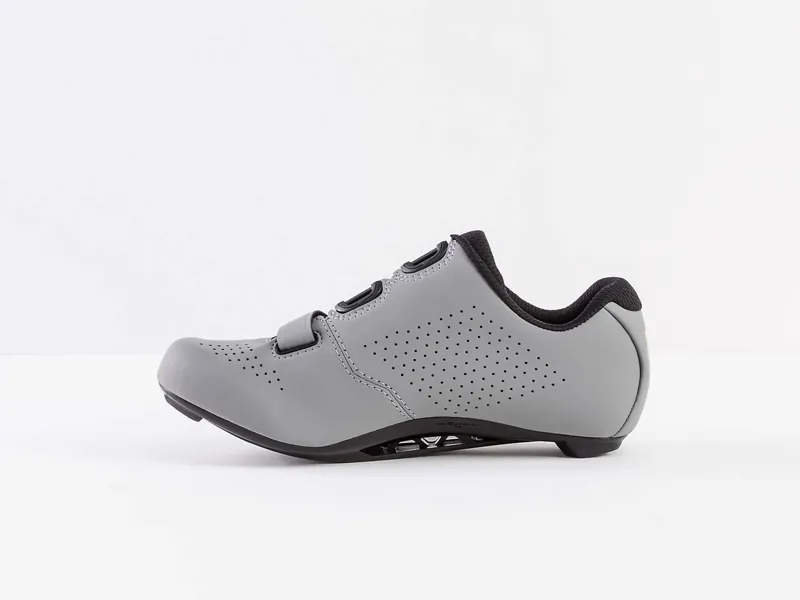 Bontrager Sonic Womens Road Shoes Gravel/Volt-1