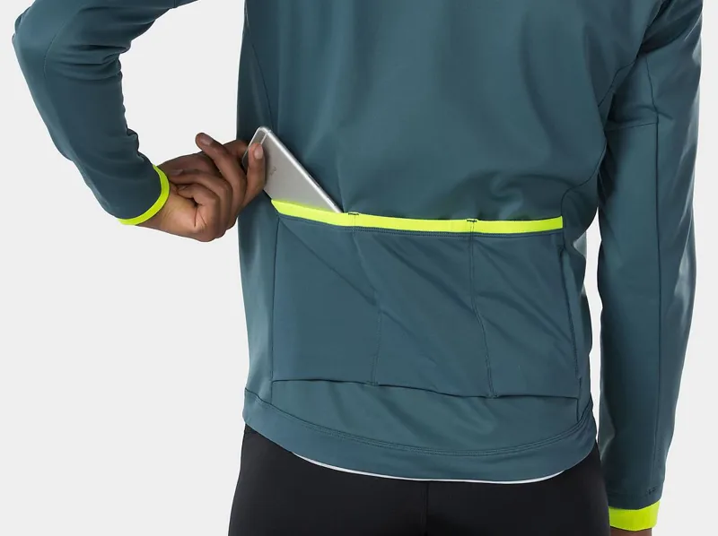 Bontrager Velocis Subzero Softshell Cycling Jacket Battleship Blue-3