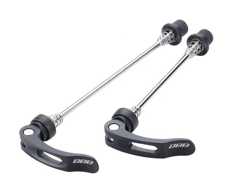 BBB WheelBlock Quick Release Set in Black