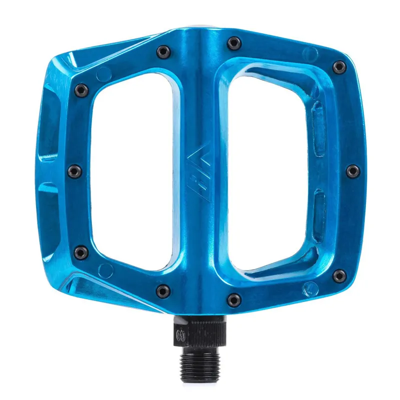 DMR V8 Flat Pedals Electric Blue