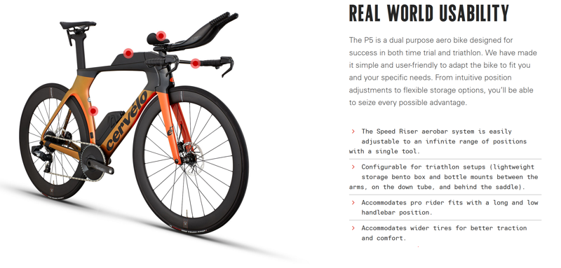 Cervelo P5 Dura Ace Di2 2023 Carbon Triathlon Bike Five Black-10