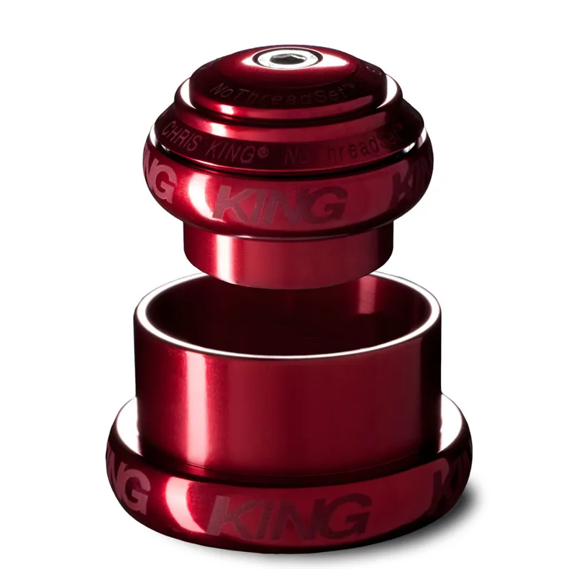 Chris King NoThreadSet Tapered Red SV EC34/EC49 Headset