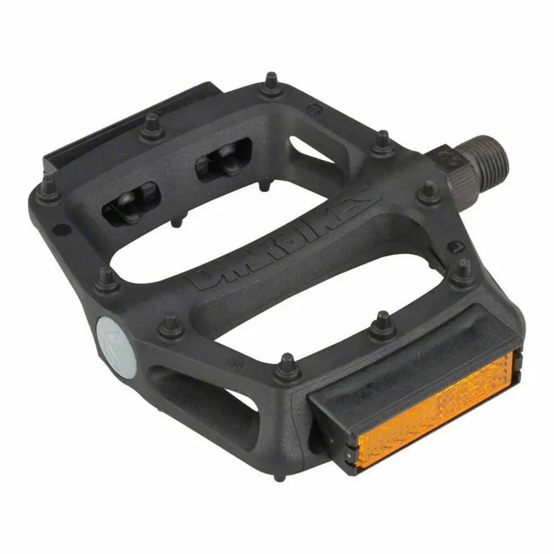 DMR V6 Plastic Pedal - Cro-Mo Axle Black