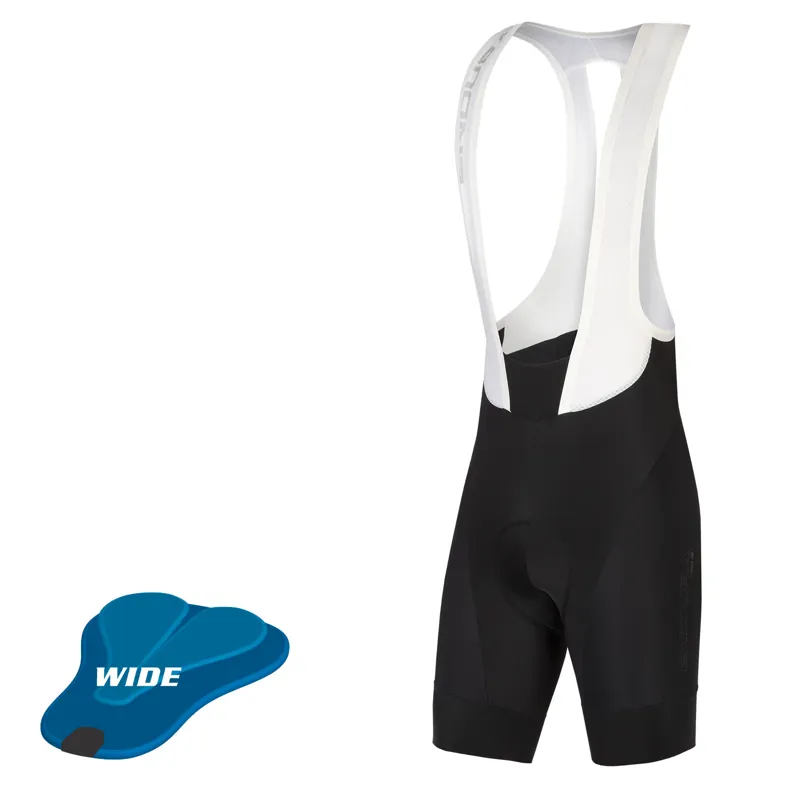 Endura Pro SL Wide Pad Bibshort in Black