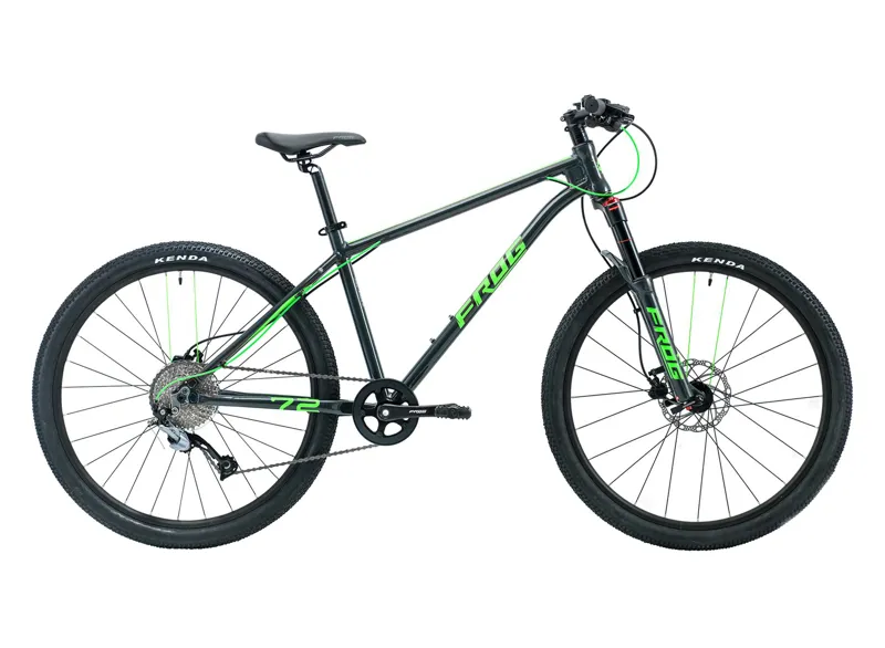 Frog 72 MTB Mountain Bike 26 Inch Wheel Metallic Grey Green
