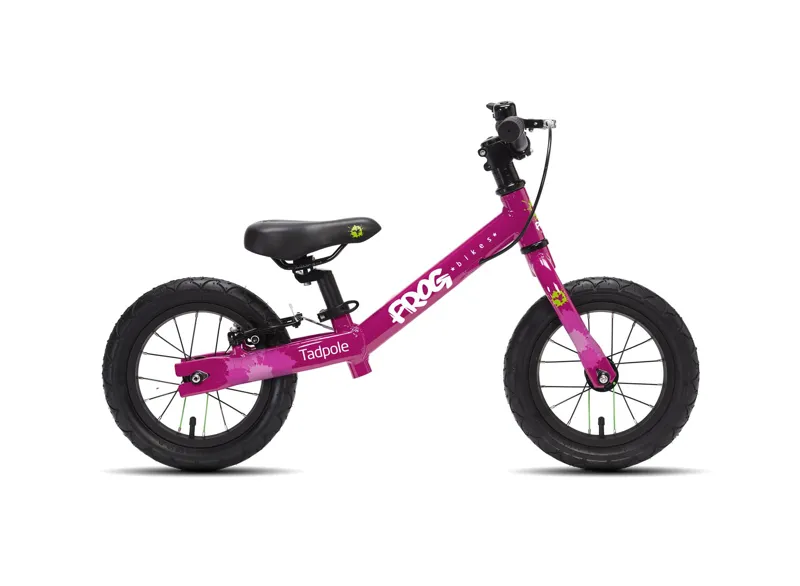 Frog Tadpole Balance Bike for Ages 2-3 - Pink