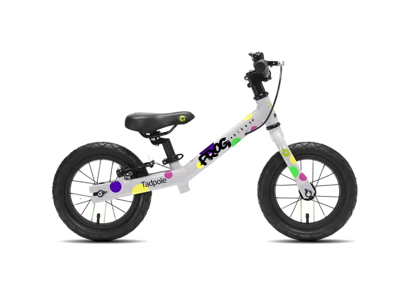 Frog Tadpole Balance Bike for Ages 2 3 Spotty